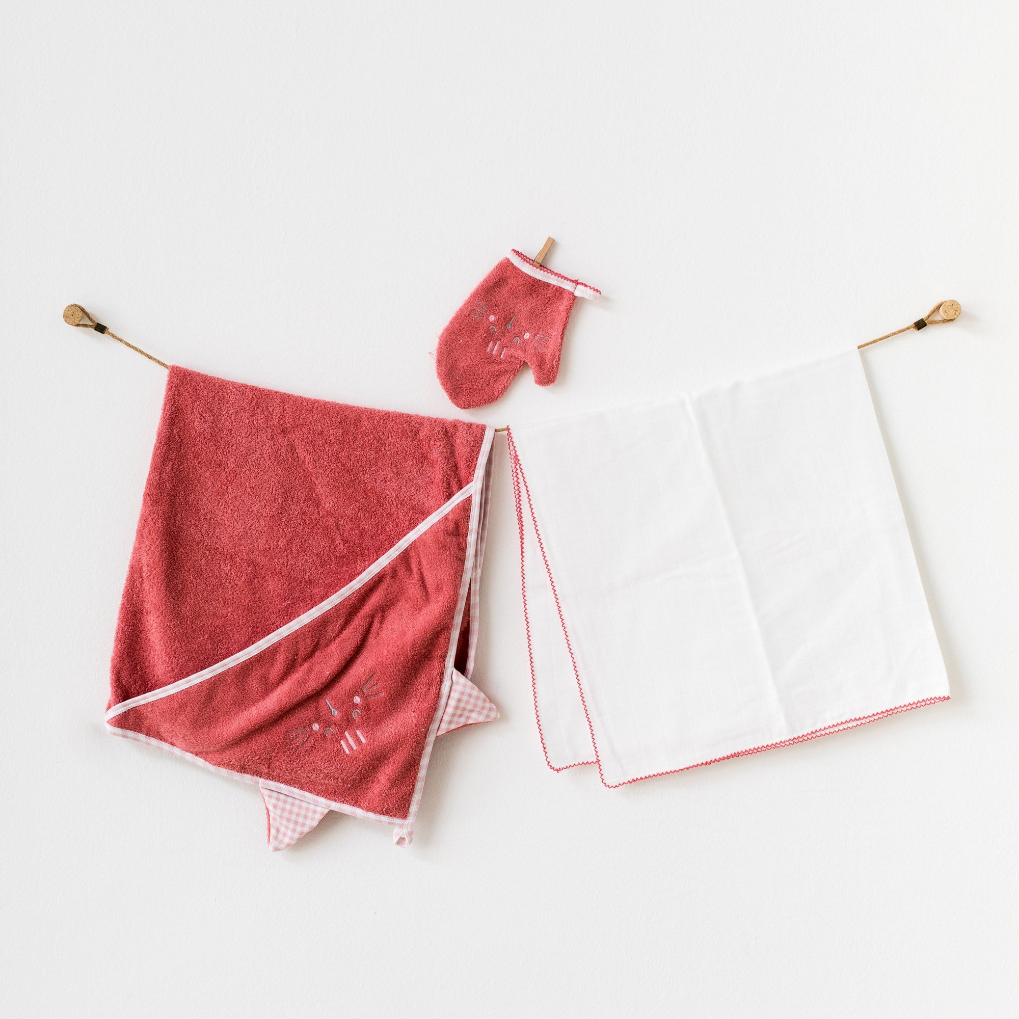 Baby Home 3pcs Towel Muslin Set