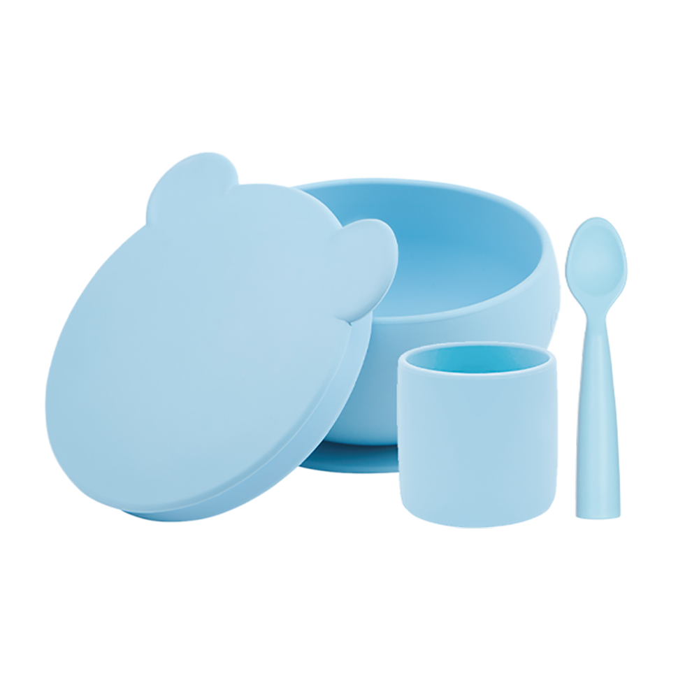 Baby Led Weaning set 1 - Mineral Blue