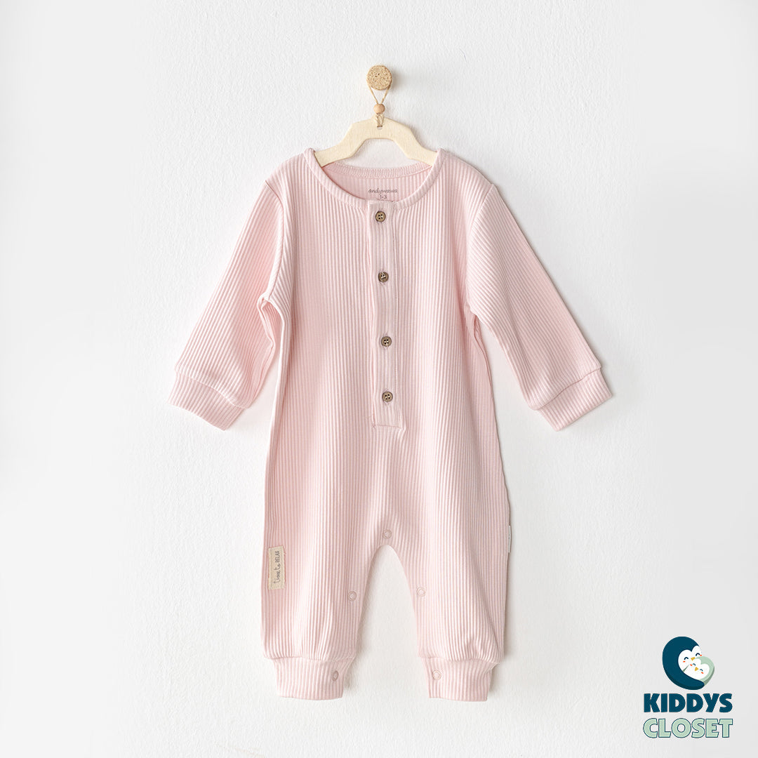 Pink Modal Cotton Baby Romper