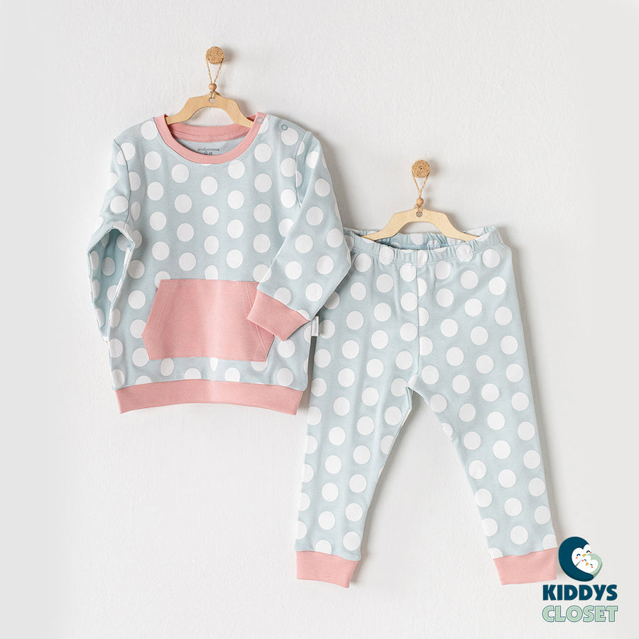Andy Wawa Toddlers Hooded Pajama Set