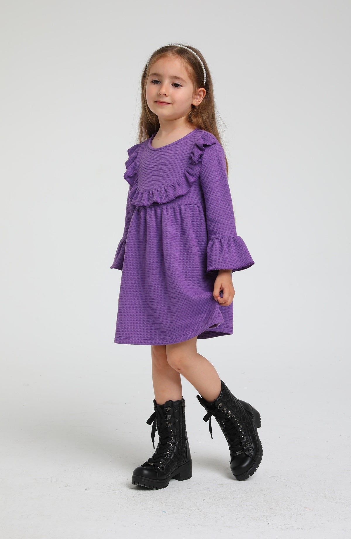 Purple Fancy Winter Dress 