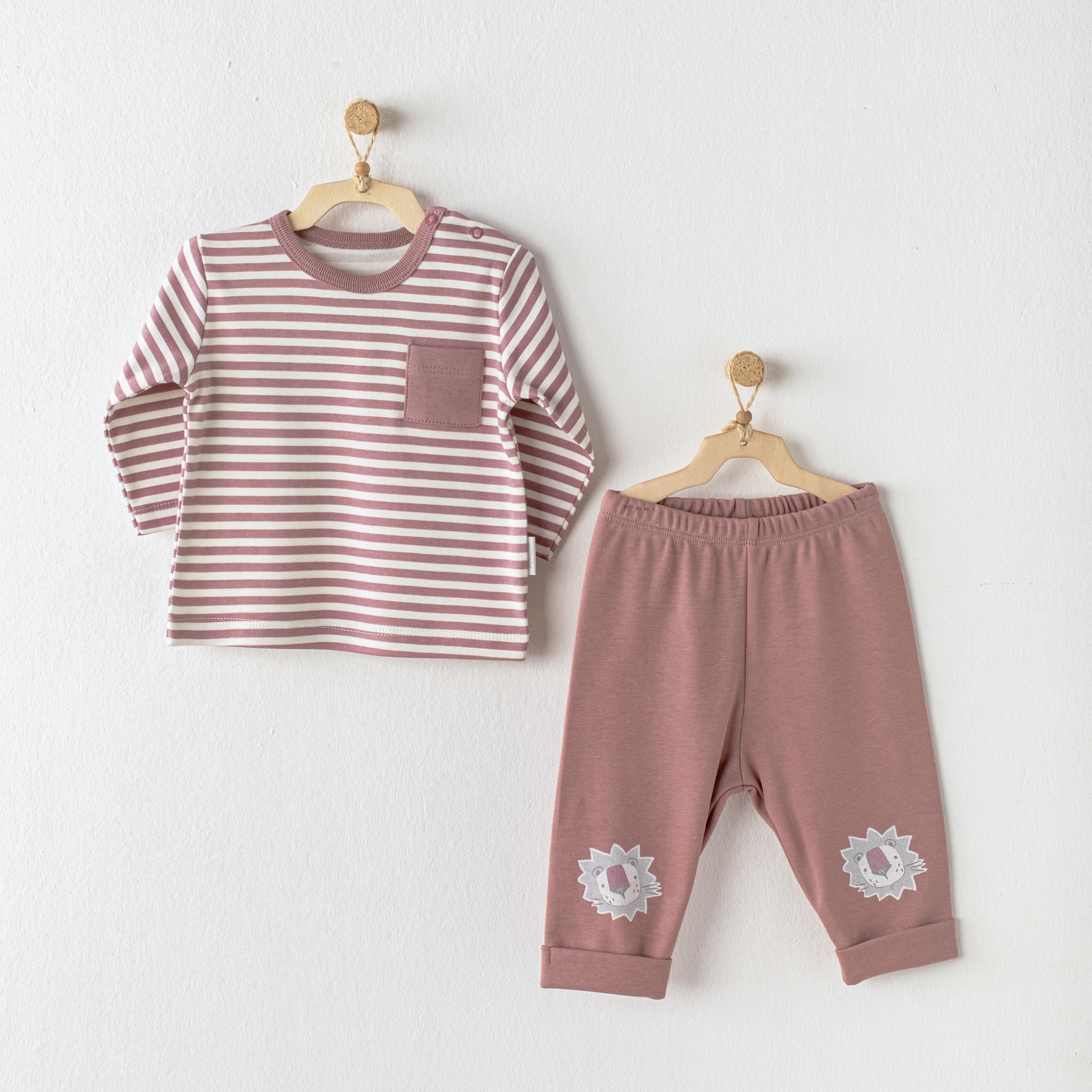 Zebra Cotton Pajama Set