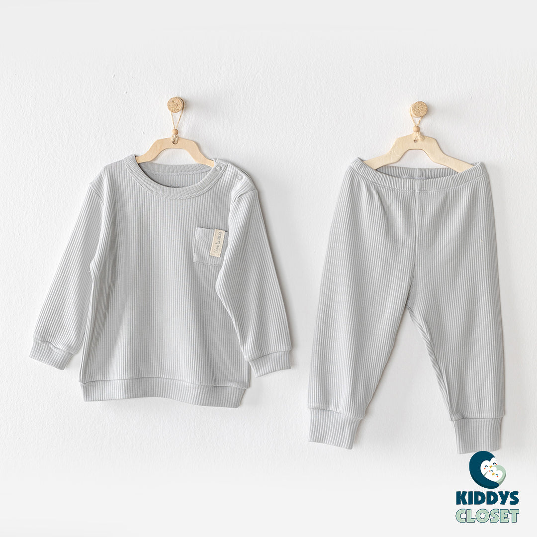 Gray Modal Cotton Toddler Pajama